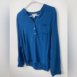 Lightly Used Forever 21 Ocean Blue Blouse - Women’s Large